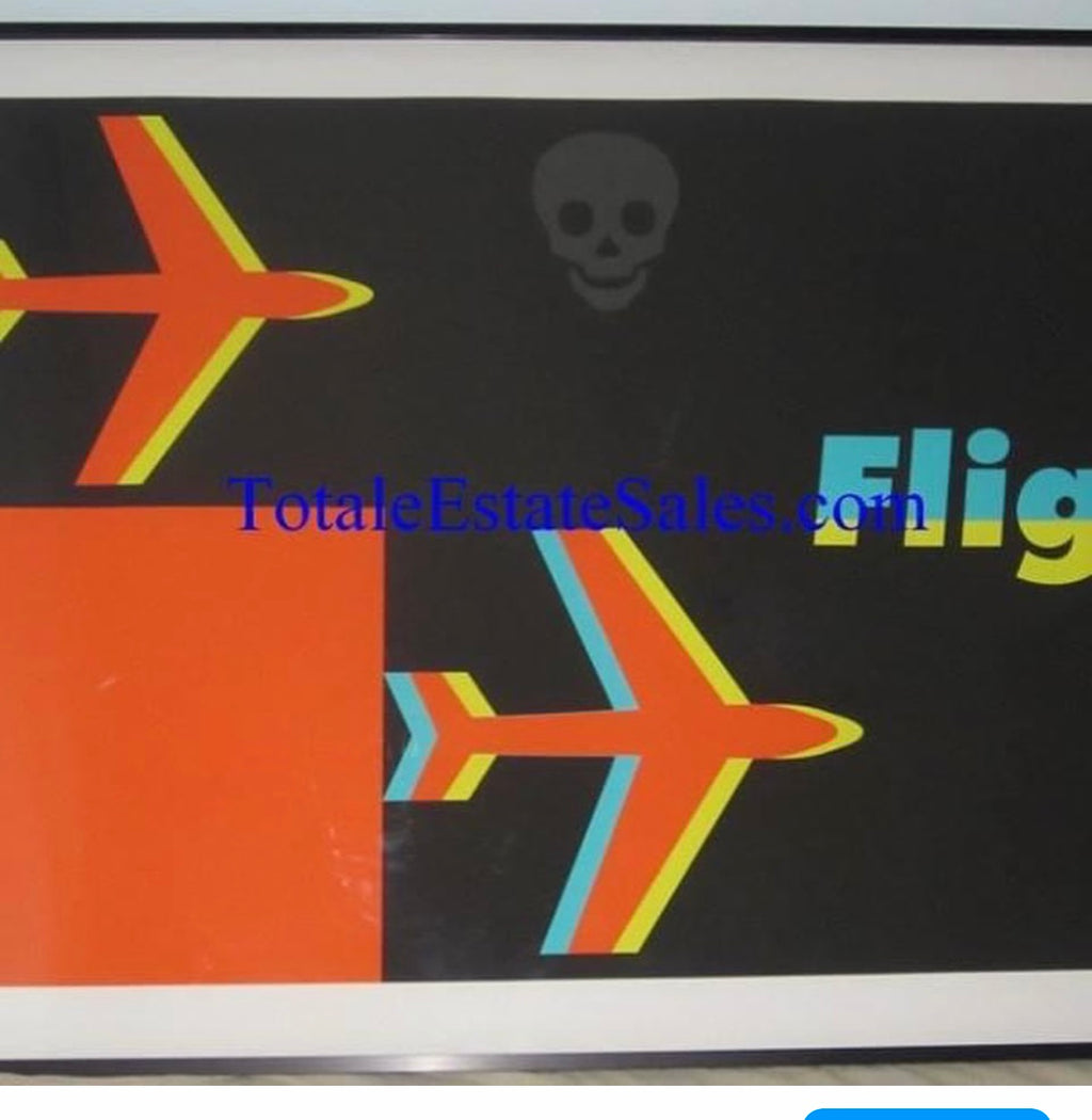 FLIGHT Limited Edition Signed J.D. KING Framed Digital Print